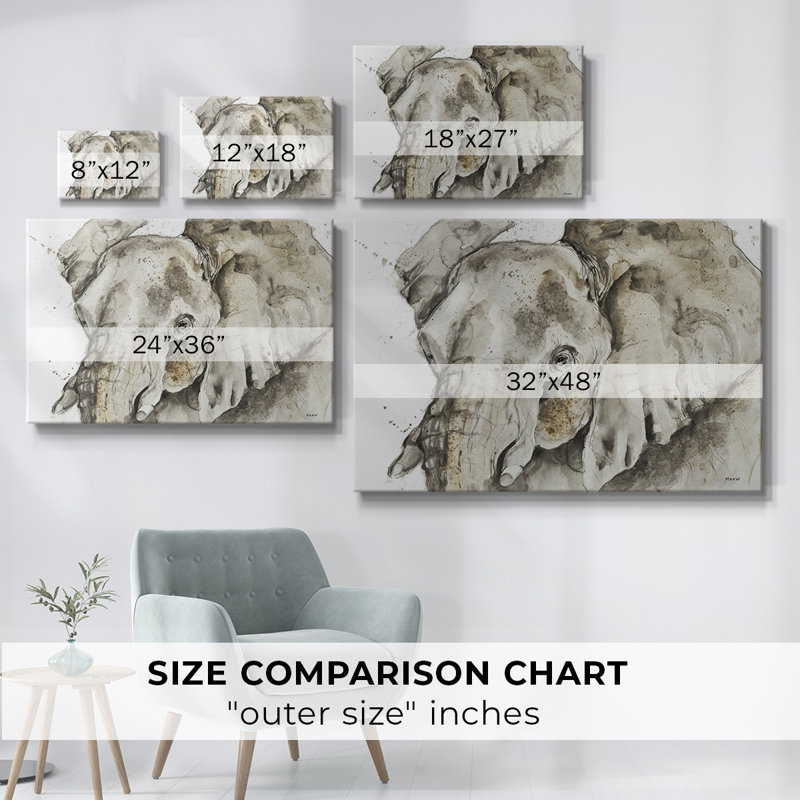 SAVANNAH III-Toile tendue avec châssis, H 8 po x l 12 po