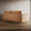 Bridgeview Leather Mid Century Modern Upholstered Square Arm Sofa or Loveseat-1773297187-1838964410
