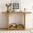 Kempf Minimalist Curved Corners Console Table-1785039407