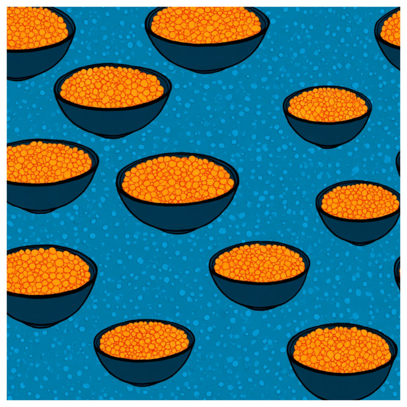 Tapis de bain Bowls, 34in W x 21in L