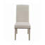 Chaise parsons en beige fiona