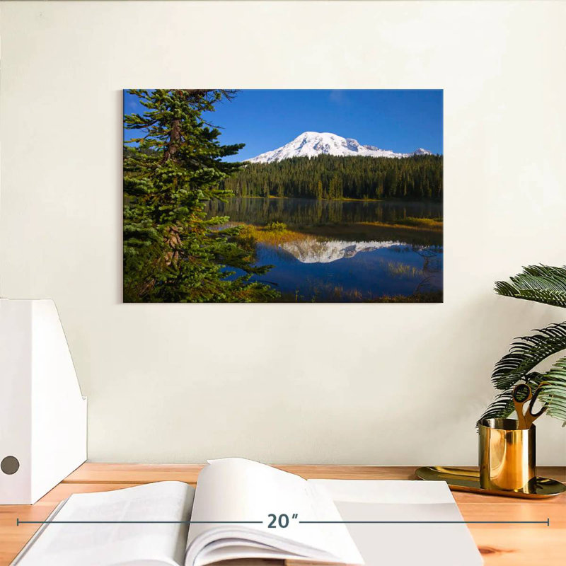 Alvord, mont Rainier en automne, H 8 po x l 12 po