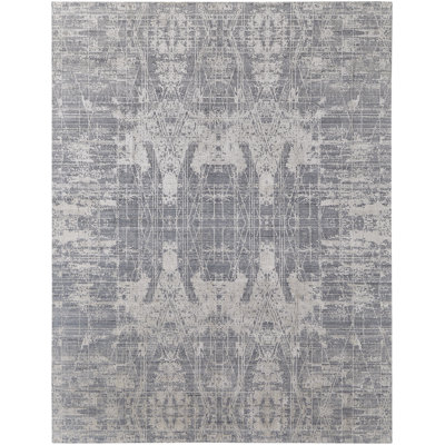 Eastfield Abstract Area Rug in Gray