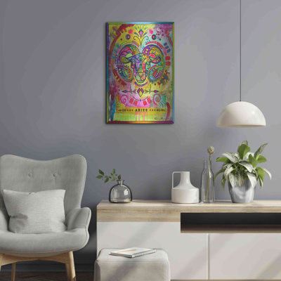 Bungalow Rose 'Aries' by Dean Russo, Metal Wall Art