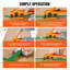 Appareil d'emballage alimentaire orange VEVOR