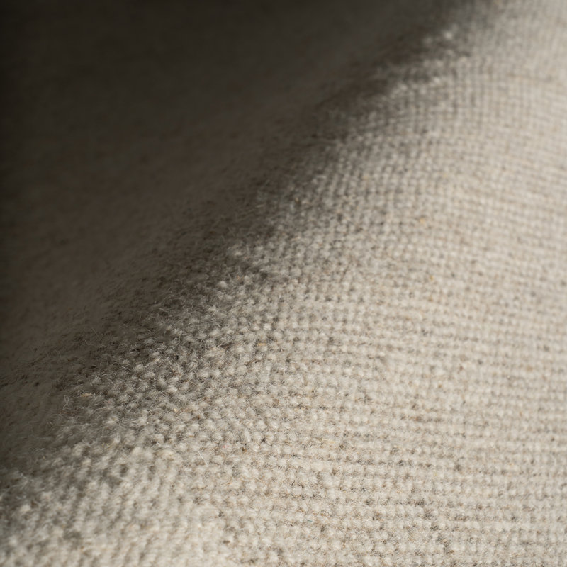 Ravielle Hand Woven Wool Area Rug, Rectangle 6' x 9'