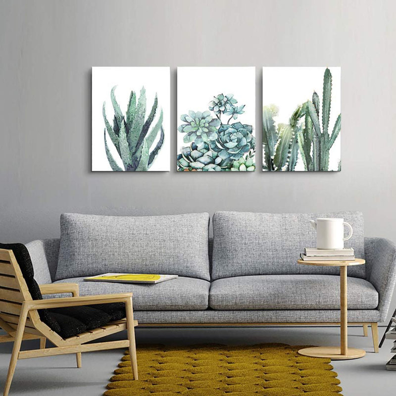 3 Piece Wrapped Canvas Wall Art