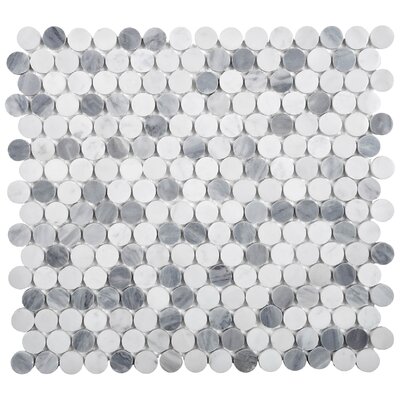 12.3"" x 11.3"" Natural Stone Mosaic Sheet Wall & Floor Tile -  Apollo Tile, APLSE99P06PEC47