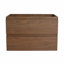 Meuble-lavabo mural 30 po avec lavabo noir-100552287