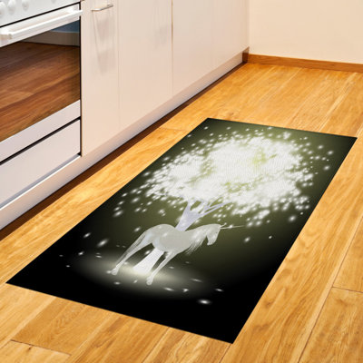 Magic High Density Long Fiber Poly Threads Decorative Area Rug Carpet