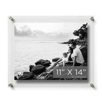 Acrylic Floating Picture Frame