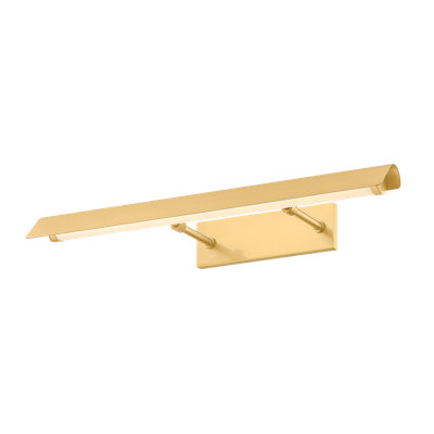 Mitzi Regan 24.5 Inch Wide 2 Light Integrated Led Picture Light In Brass