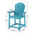 Outdoor HDPE Adirondack Chair / Patio Bar Stool-778270585