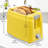 2 Slice Stainless Steel Toaster, LCD Display, Touch Button, 1.13" Wide Slot-106586435