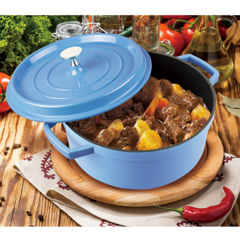 Masterpan 3.8L Non-Stick No Round Dutch Oven