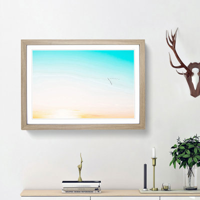 Flock of Birds - Picture Frame Photograph Print