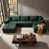 Chenille verte