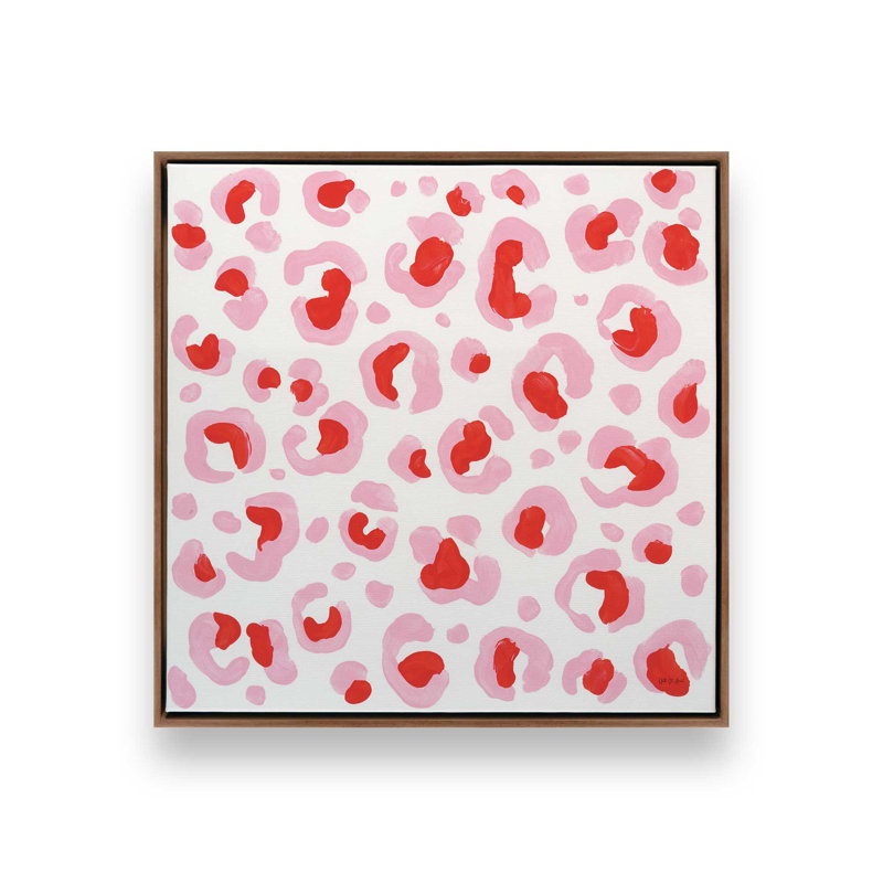 «In the Jungle VII» par Yvette St. Amant, reproduction d'art sur toile, Brun, H 12 po x l 12 po, Cadre flottant