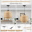 Algenis 1 - Light Brown LED Unique/Statement Pendant