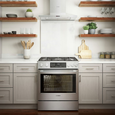Cuisinière à double carburant encastrée 30 po 4,6 pi cu Benchmark Series