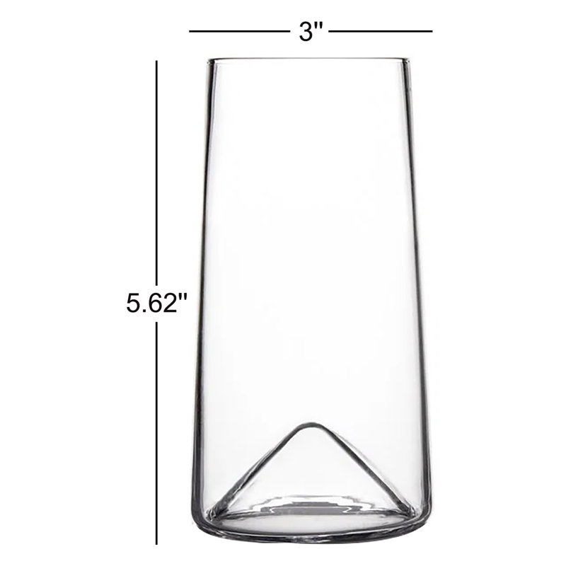 Monti-Pint 16 oz. Crystal Pint Glasses, 12 oz