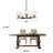 5-Light Kitchen Island Pendant