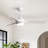 Nicola 52" 3-Blade Standard Ceiling Fan With Remote and Led Light-1631905458