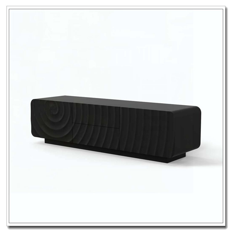 58''Tv Stand, Black