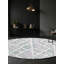 Tapis bleu soyeux et moelleux-100885531