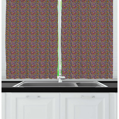 Paisley Kitchen Curtain