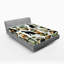 Ensemble de draps-housse en microfibre pour chambre d'amis-95977723