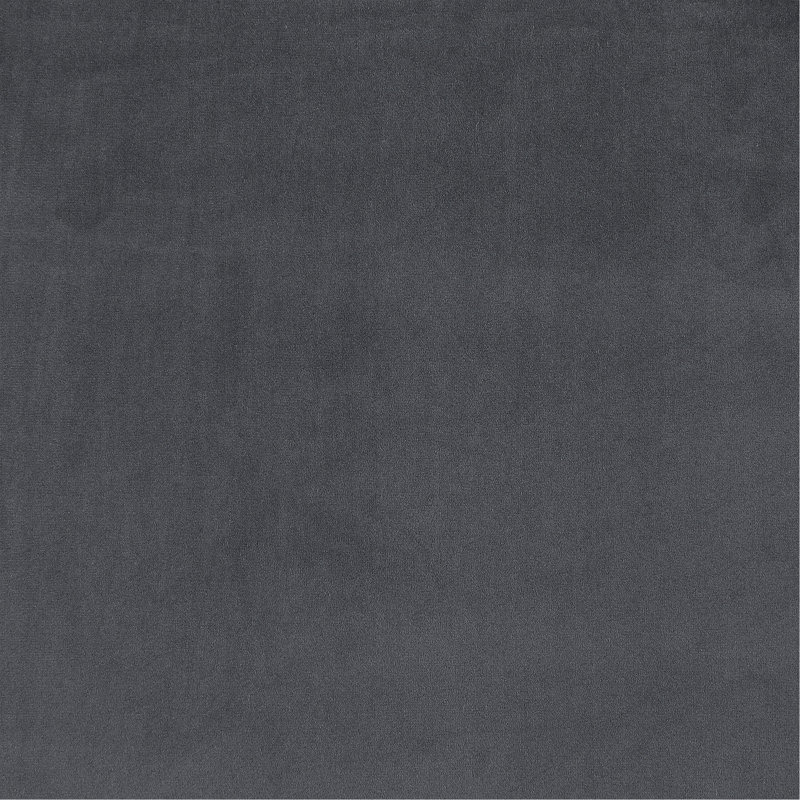 Luxe Dark Grey Upholstered Curved Sofa