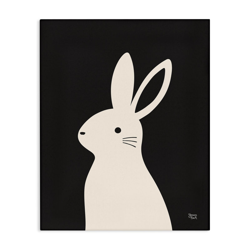 Art mural simple sur toile par Jessica Beck, H 20 po x l 16 po