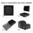 L Shaped Sectional Sofa, Cloud Couch With Ottoman, Modular Sectional For Living Room, Dark Gray-69914788