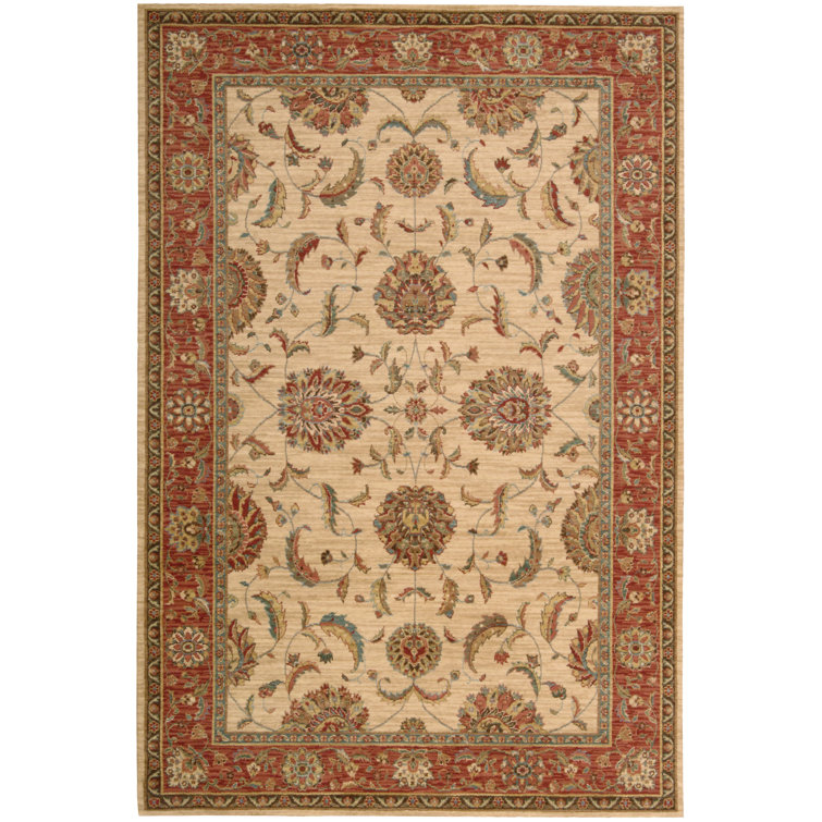 Crownover Wool Oriental Indoor Rug