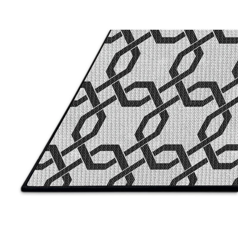 Hopp Geometric Indoor Rug, Rectangle 7' x 9'