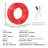 VEVOR 3/4” x 100ft Red PEX-B Tubing/Pipe for Potable Water with Pipe Cutter