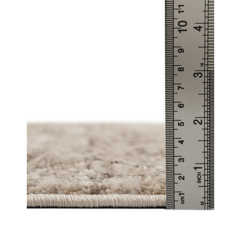 Perillo Abstract Indoor Rug, Runner 2' x 12'