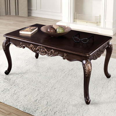 Table basse l 51,6 po, cerisier foncé