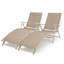 Chaise longue inclinable 72 po Biornulf-209174747