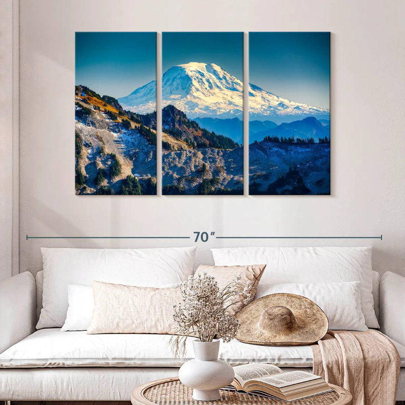 Mt. Adams And Tatoosh Range, 32" H x 50" W