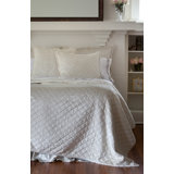 Chloe Modern & Contemporary Velvet Coverlet