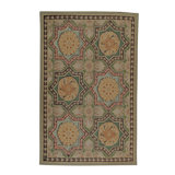 Aubusson Renaissance Wool Geometric Area Rug