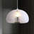 15.7" 1-Light Modern  Elegant Pendant Light