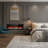 50"W Ultra Thin Recessed & Wall Mounted Electric Fireplace with Dual Heat Vents -777117867