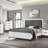 Upholstered Panel Bed
