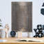 Art mural en métal luxueux «Corrugated Columns 2» par Michael Willett, 12 po x 16 po-1033692685