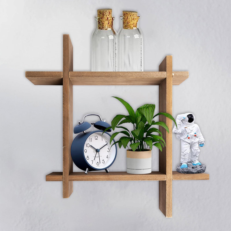 Carlett Square Tiered Shelf