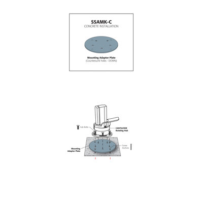 Base de parasol Landose