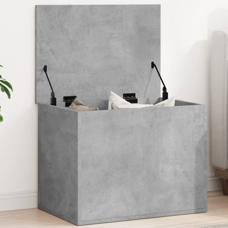 Meuble de rangement vidaXL, Gris béton